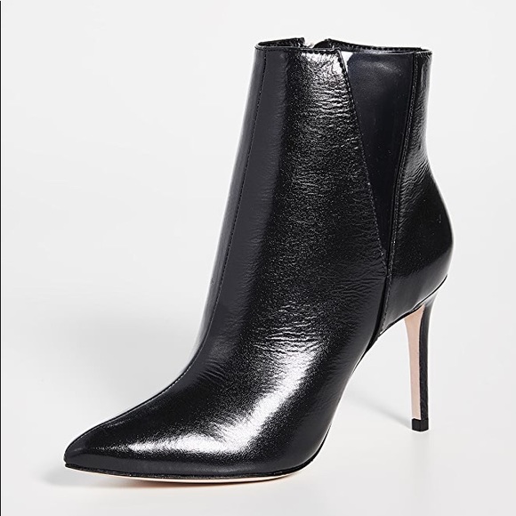NWT Schutz Adilene Patent Leather Ankle Bootie